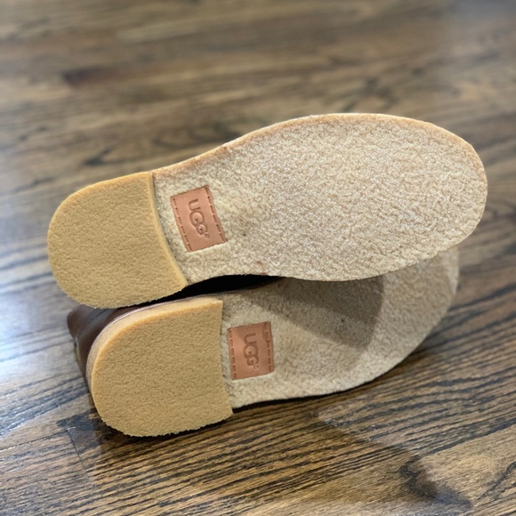 New Men’s Ugg Leighton Shoes Dark Brown Size 8.5 - Picture 9 of 15